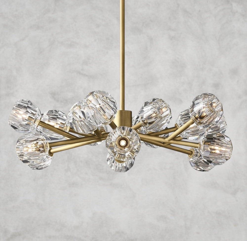 Boule De Cristal Round Chandelier 24", 36", 48", 60", 72"